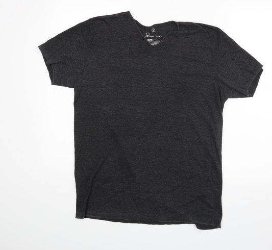 Preworn Womens Grey   Basic Blouse Size L