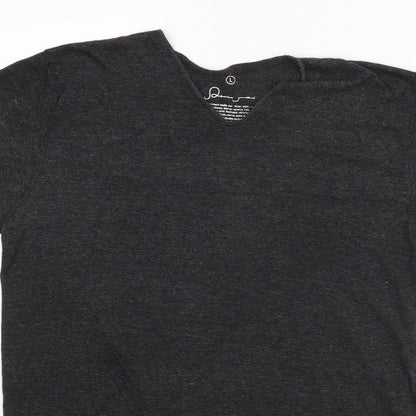 Preworn Womens Grey   Basic Blouse Size L