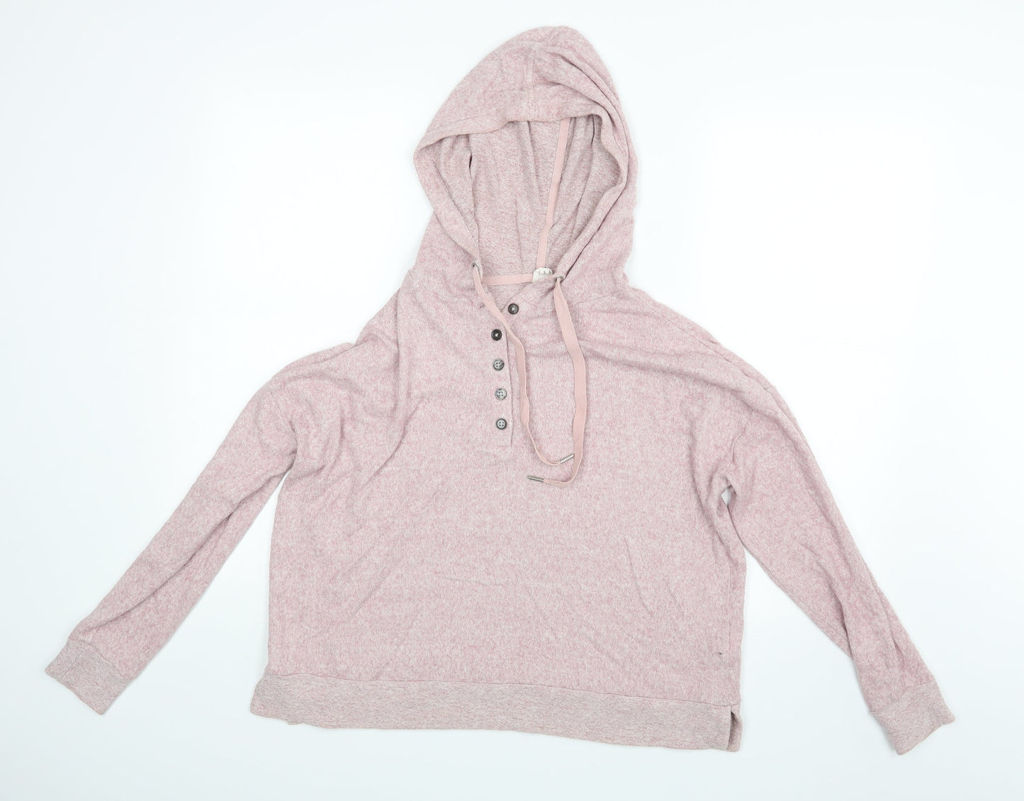 John Lewis Womens Pink   Pullover Hoodie Size S