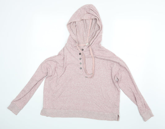John Lewis Womens Pink   Pullover Hoodie Size S
