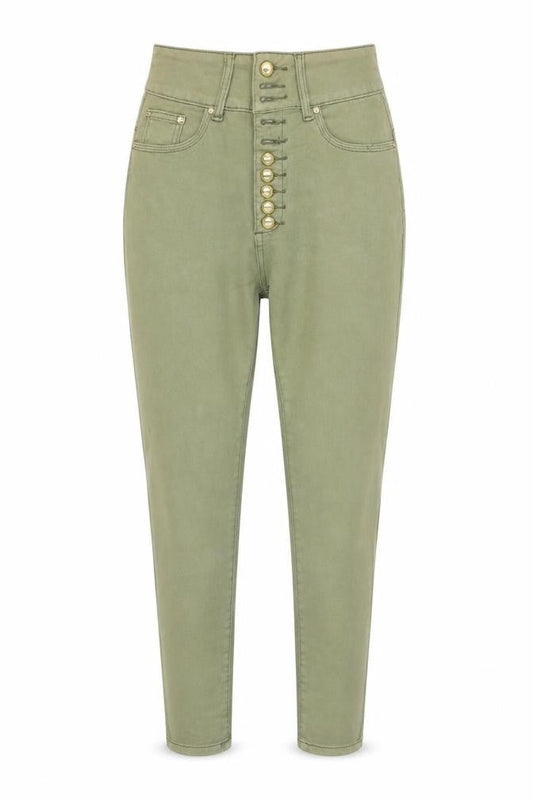 Accestar Womens Green   Carpenter Trousers Size XS L26 in