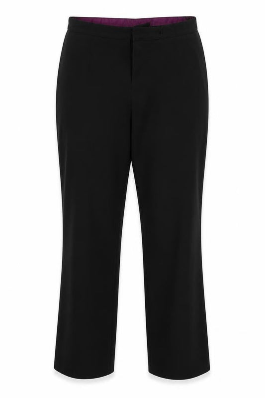 CMD Womens Black   Trousers  Size 14 L31 in