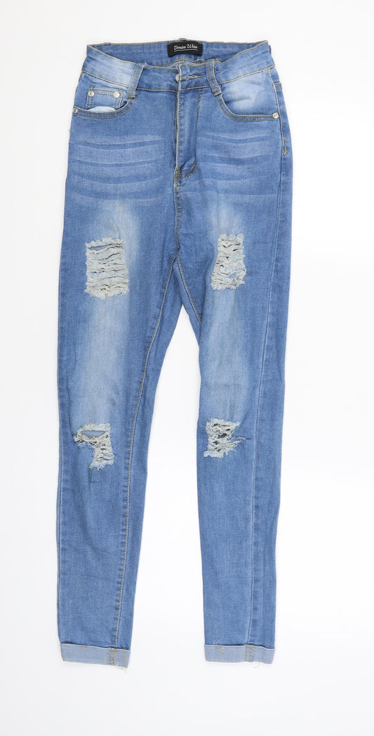 Denim Wise Womens Blue   Skinny Jeans Size 6 L27 in