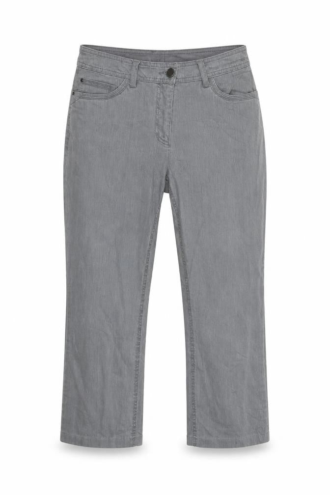 Yessica Womens Grey   Capri Trousers Size 12 L28 in