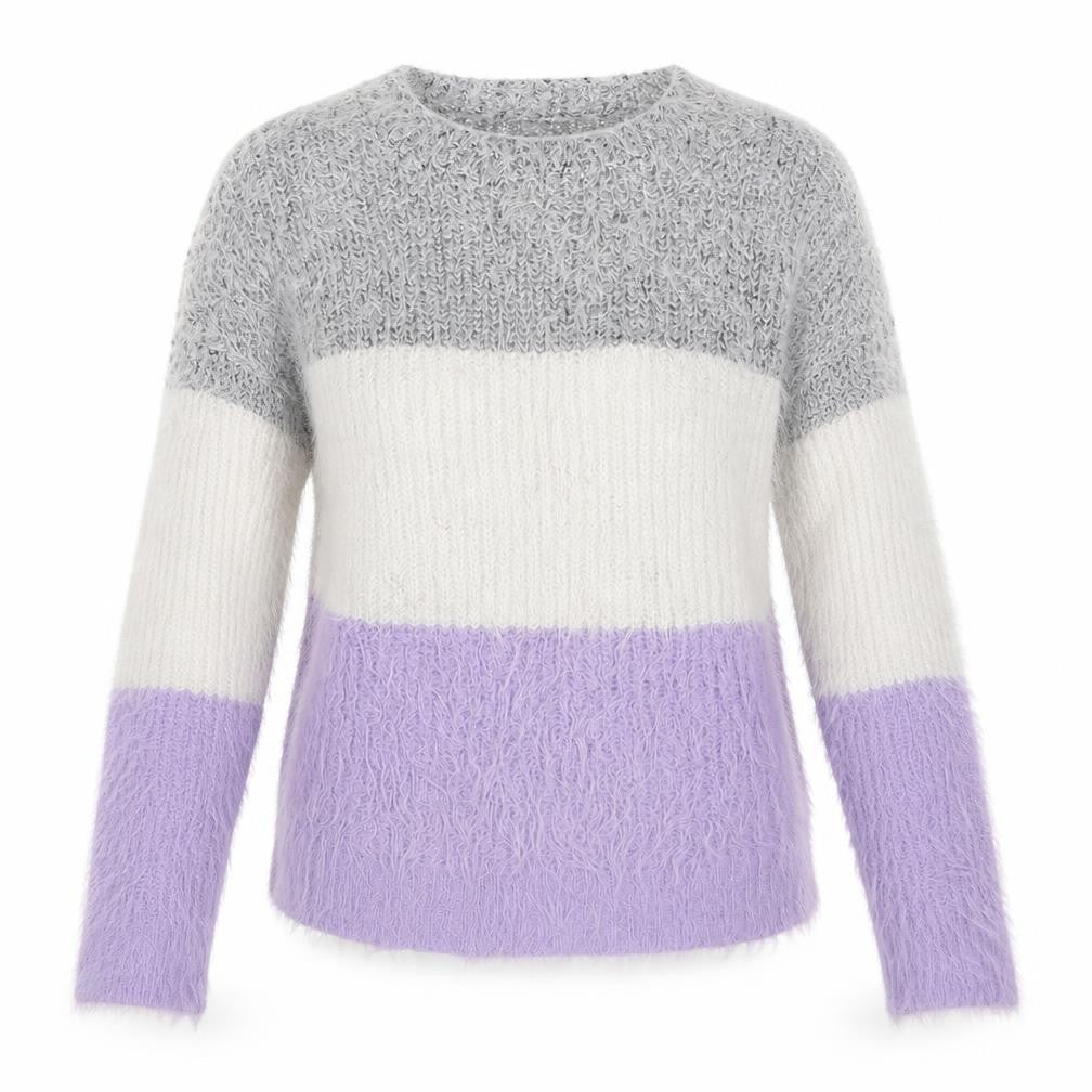 Primark Womens Purple  Knit Pullover Jumper Size 10