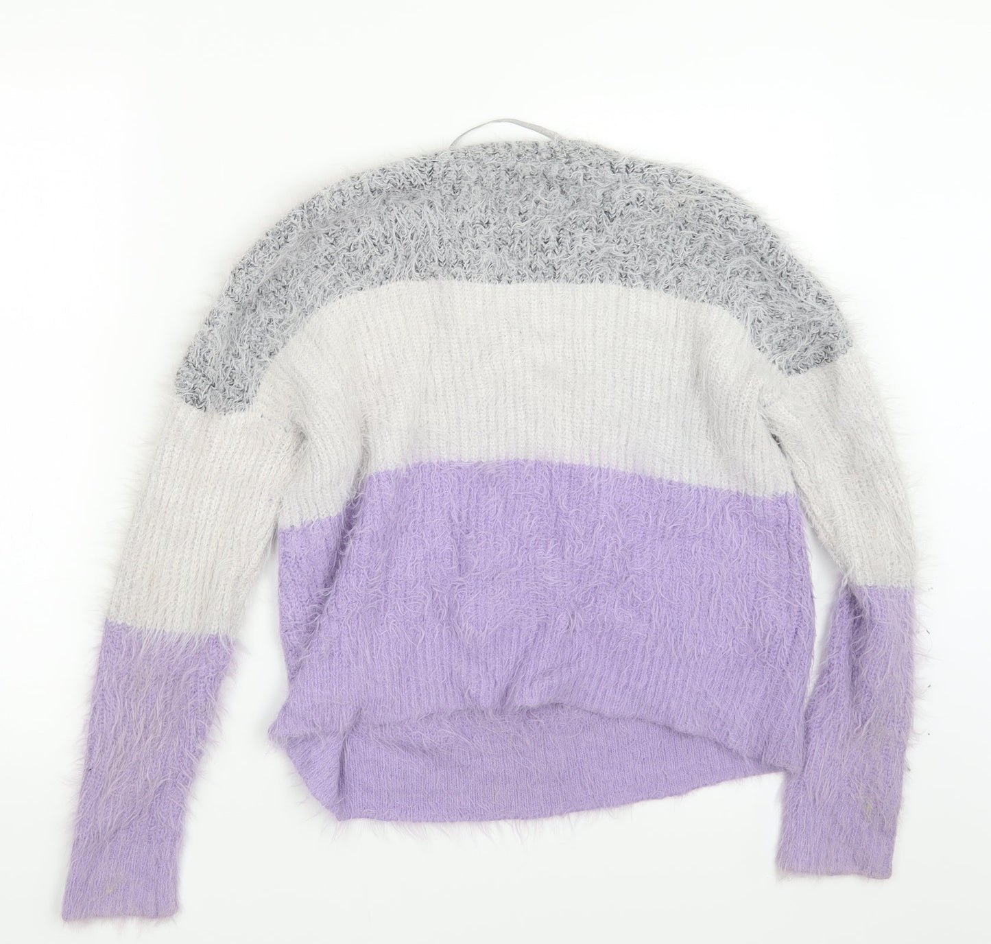 Primark Womens Purple  Knit Pullover Jumper Size 10