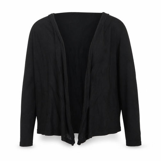 Tu Womens Black  Knit Cardigan Jumper Size 10