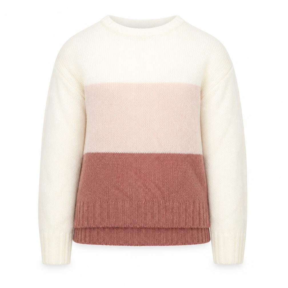 New Look Girls Pink  Knit Pullover Jumper Size 12-13 Years