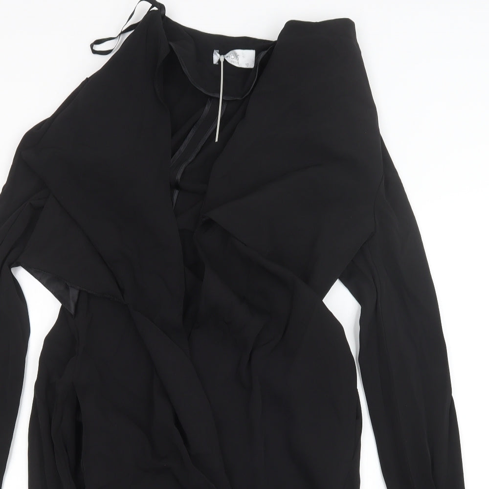 Wallis Womens Black   Jacket  Size 10