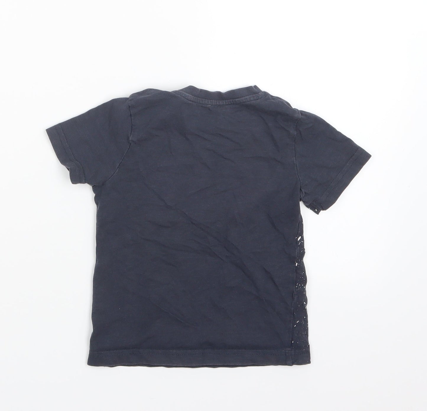 Nutmeg Boys Blue   Basic T-Shirt Size 2-3 Years