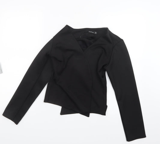 Boohoo Womens Black   Jacket  Size 12