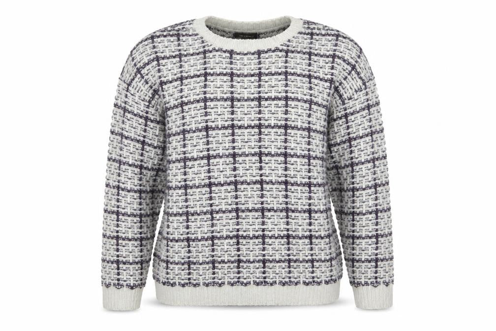 QED London Womens Blue  Knit Pullover Jumper Size L
