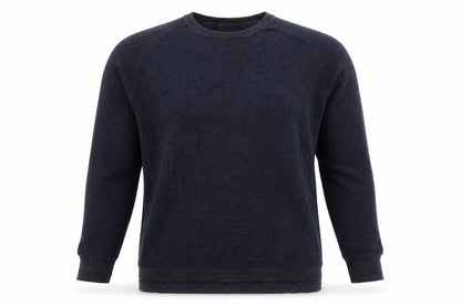 Criminal Mens Blue  Knit Pullover Jumper Size L