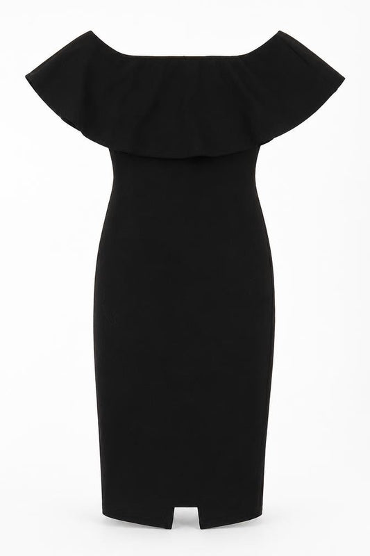 River Island Womens Black   Pencil Dress  Size 6