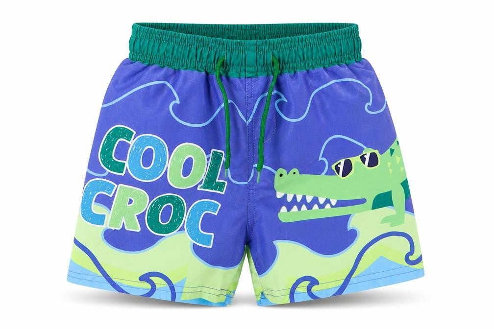 Cool Summer Boys Blue   Utility Shorts Size 4-5 Years - Cool Croc