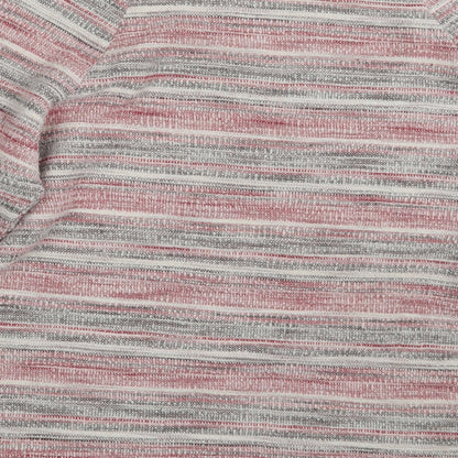 Oasis Womens Pink Striped  Pullover Jumper Size M