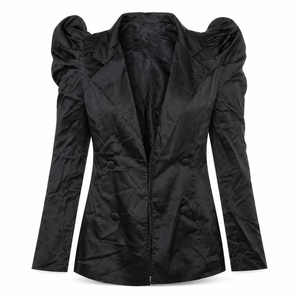 PRETTYLITTLETHING Womens Black   Jacket Blazer Size 6