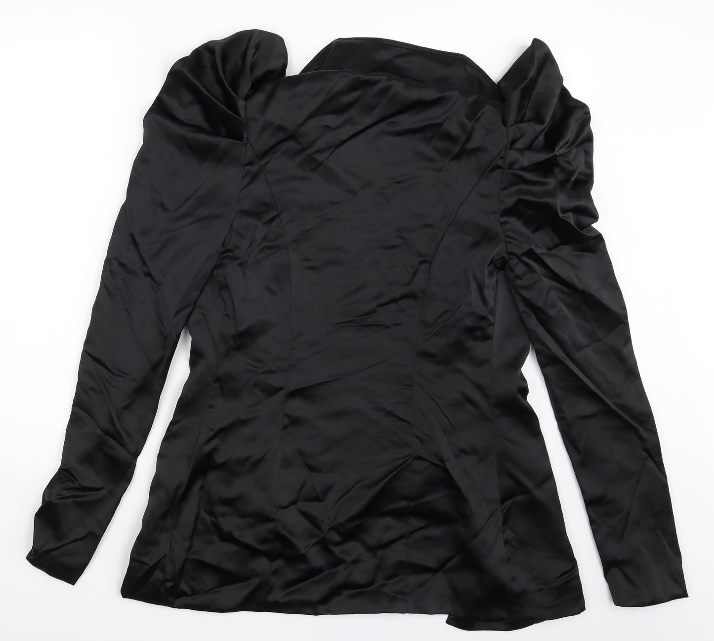 PRETTYLITTLETHING Womens Black   Jacket Blazer Size 6