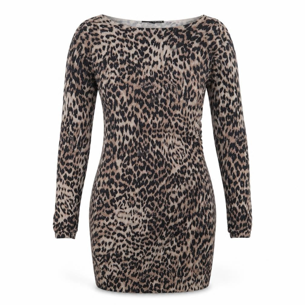 Warehouse Womens Multicoloured Camouflage  Pencil Dress  Size 6