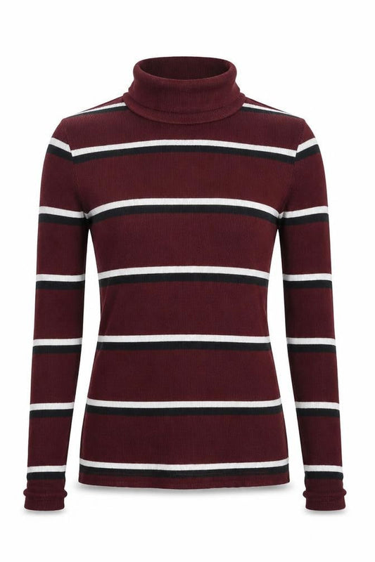 Brave Soul Womens Multicoloured Striped  Pullover Jumper Size M