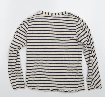 Topshop Womens Multicoloured Striped  Pullover Jumper Size 8