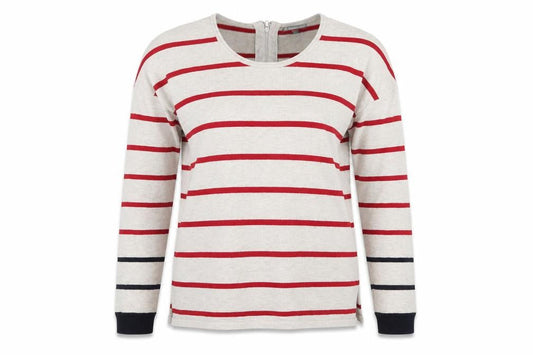89th & Madison Womens Multicoloured Striped  Pullover Jumper Size L