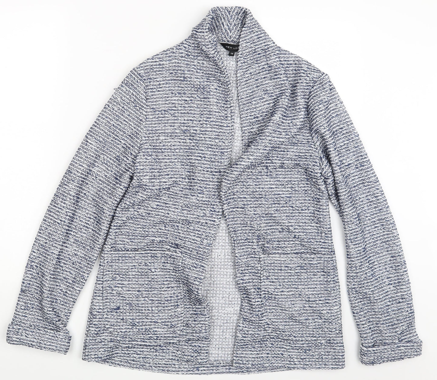 New Look Womens Blue   Cardigan Jumper Size 12
