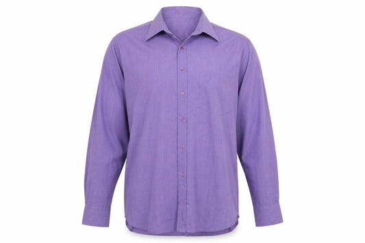 Moto Mens Purple    Button-Up Size XL
