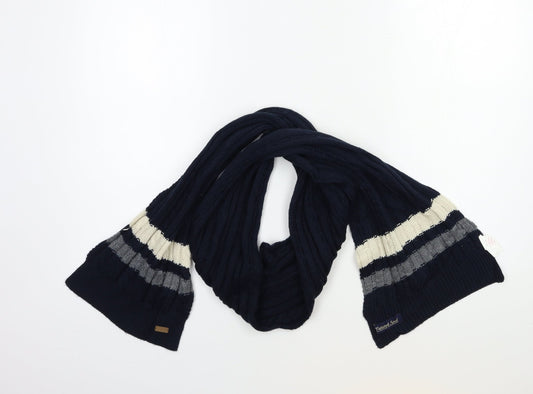 Twisted Soul Womens Blue Striped   Scarf