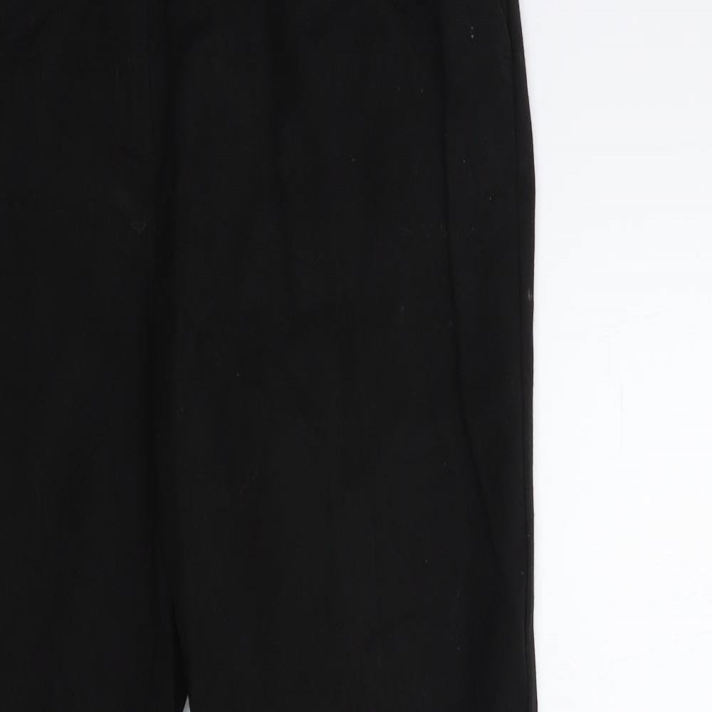 Papaya Womens Black   Trousers  Size 10 L28 in