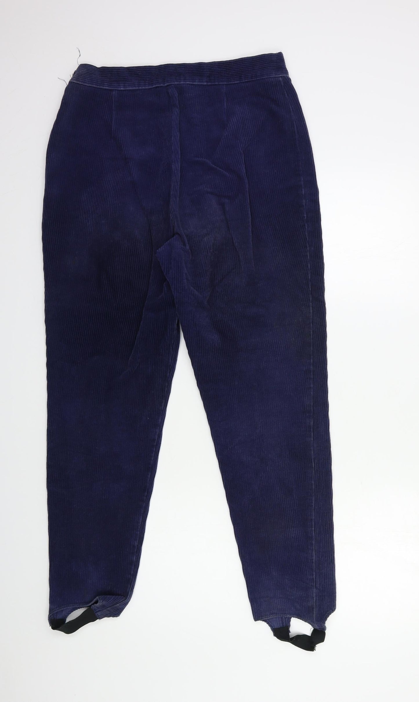 Preworn Womens Blue  Corduroy Trousers  Size 30 in L31 in