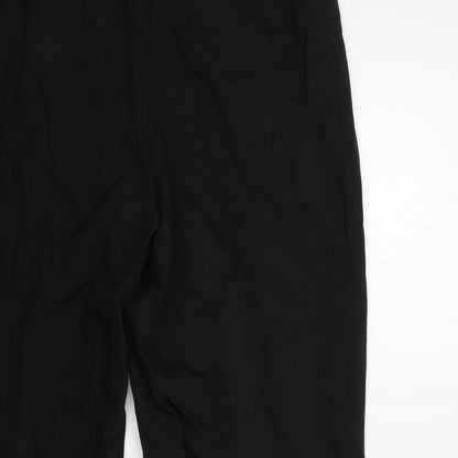 Preworn Womens Black   Trousers  Size 30 in L29 in