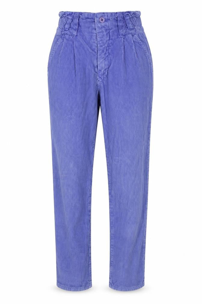 Preworn Womens Blue  Corduroy Trousers  Size 23 in L27 in