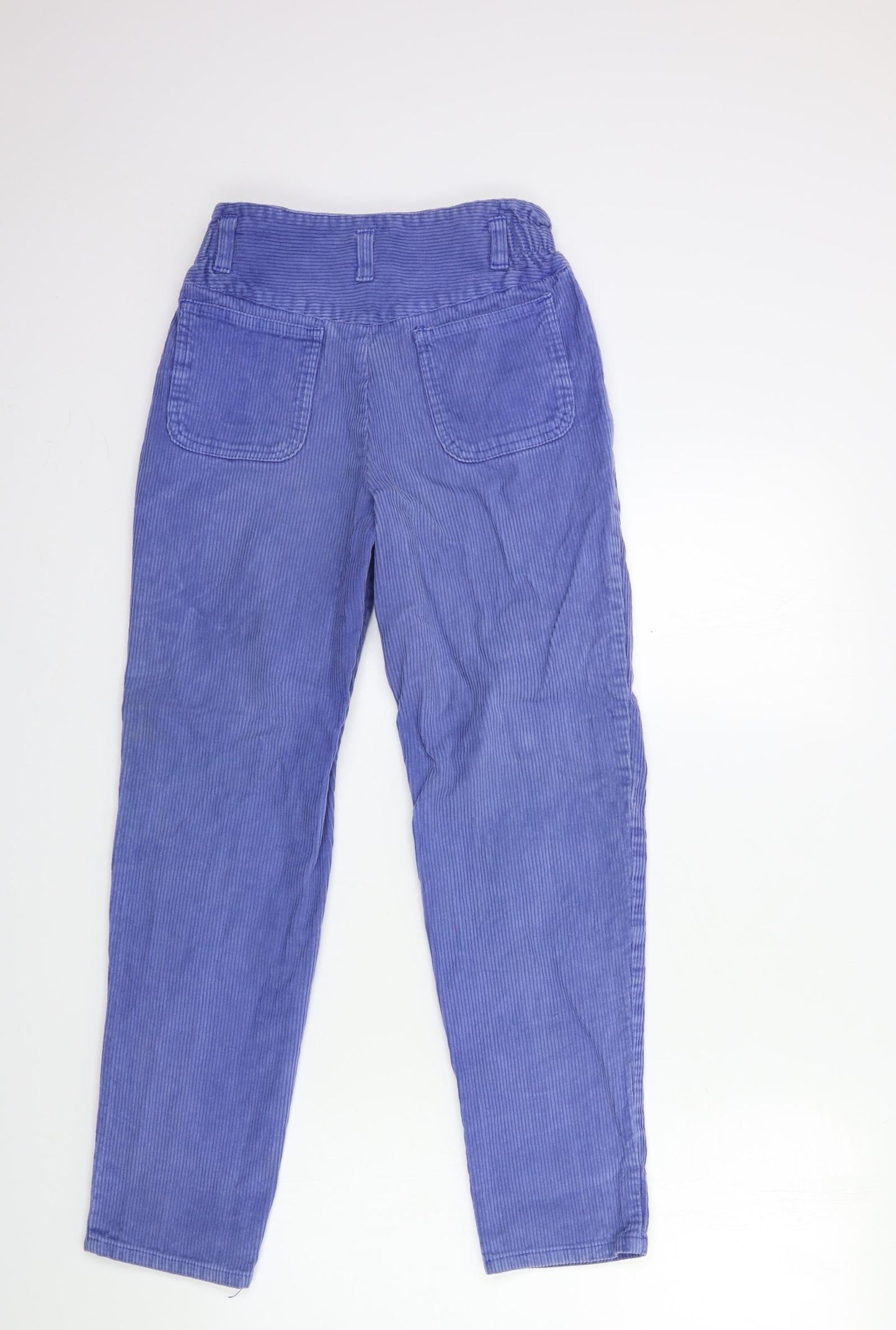 Preworn Womens Blue  Corduroy Trousers  Size 23 in L27 in