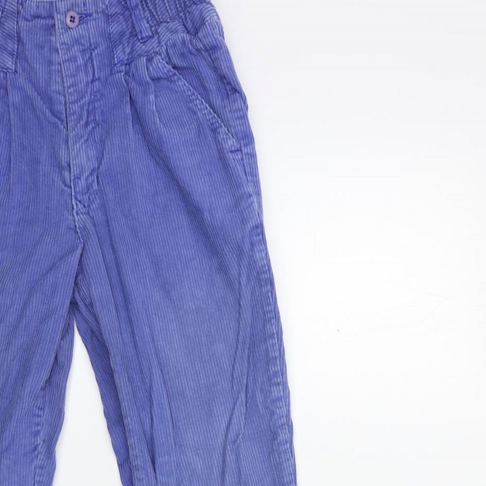 Preworn Womens Blue  Corduroy Trousers  Size 23 in L27 in