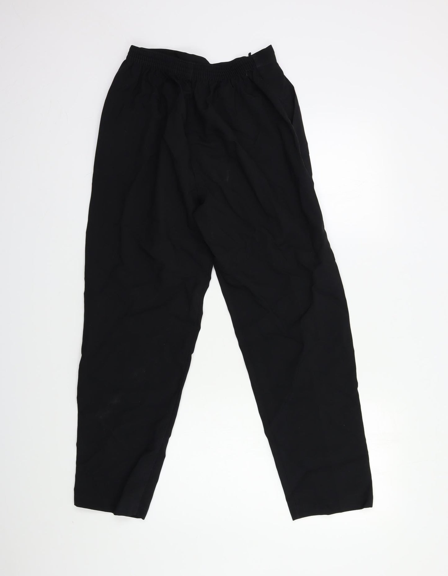 Janique Womens Black   Trousers  Size 12 L26 in