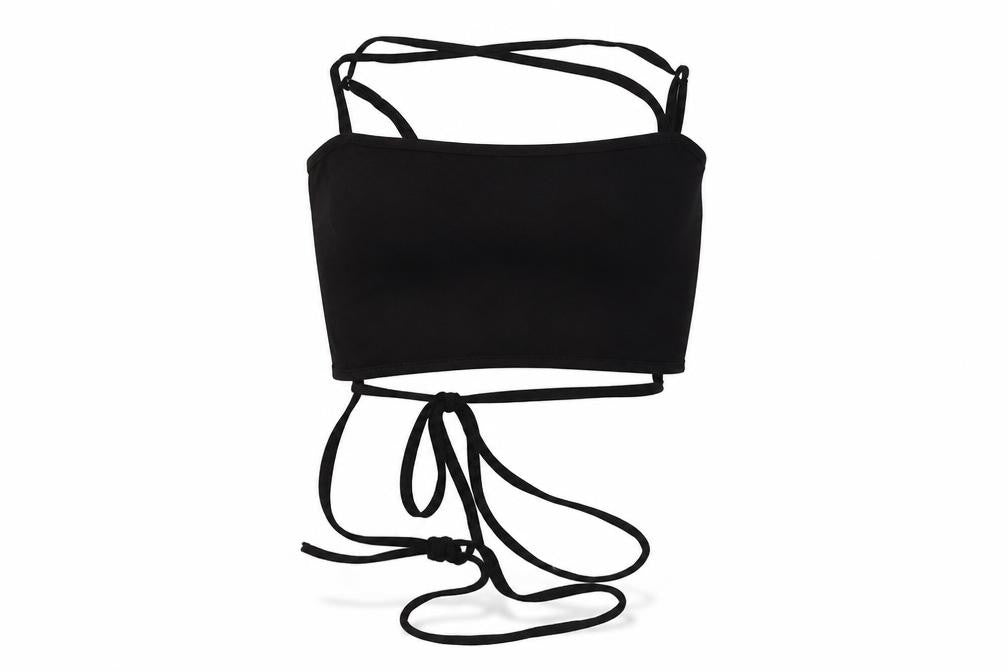 SheIn Womens Black Colourblock  Basic T-Shirt Size S