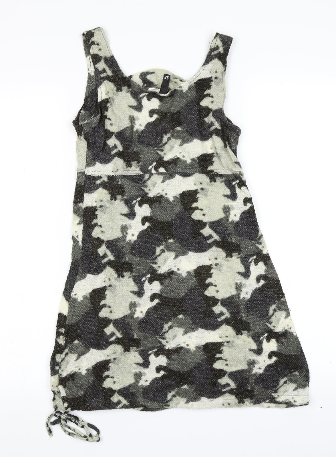 Divided Womens Green Camouflage  Bodycon  Size 4