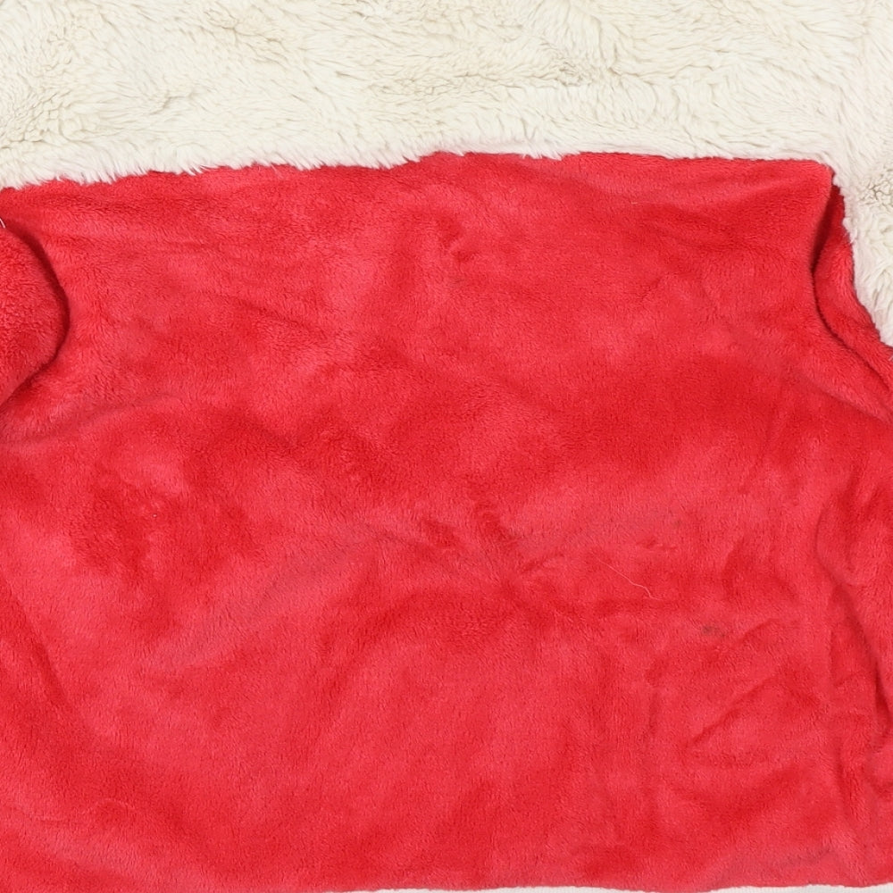 Chelsea Peers Womens Red Solid  Top Pyjama Top Size S