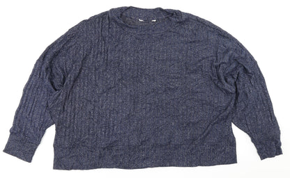 Marks & Spencer Womens Blue   Pullover Sweatshirt Size 20
