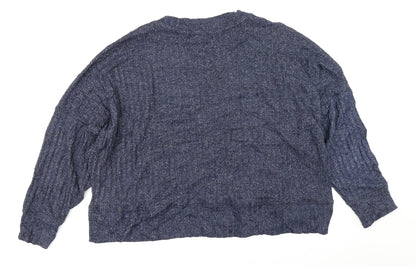 Marks & Spencer Womens Blue   Pullover Sweatshirt Size 20