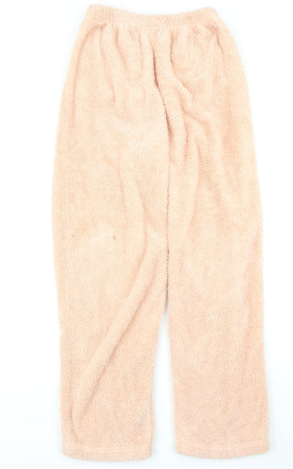 PRETTYLITTLETHING Womens Orange   Jogger Trousers Size 8 L27 in