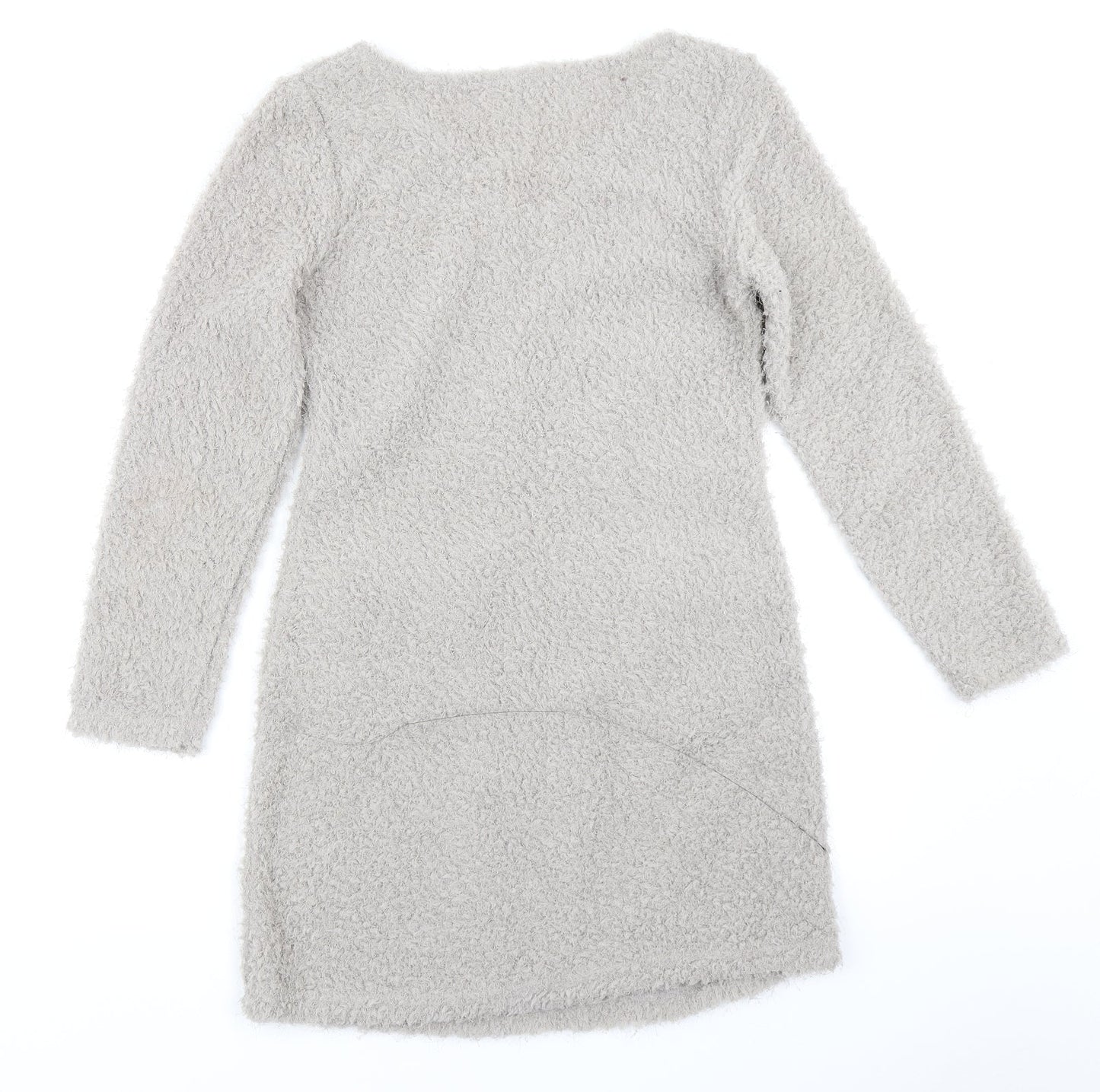 M Buaberfly Womens Grey   A-Line  Size L