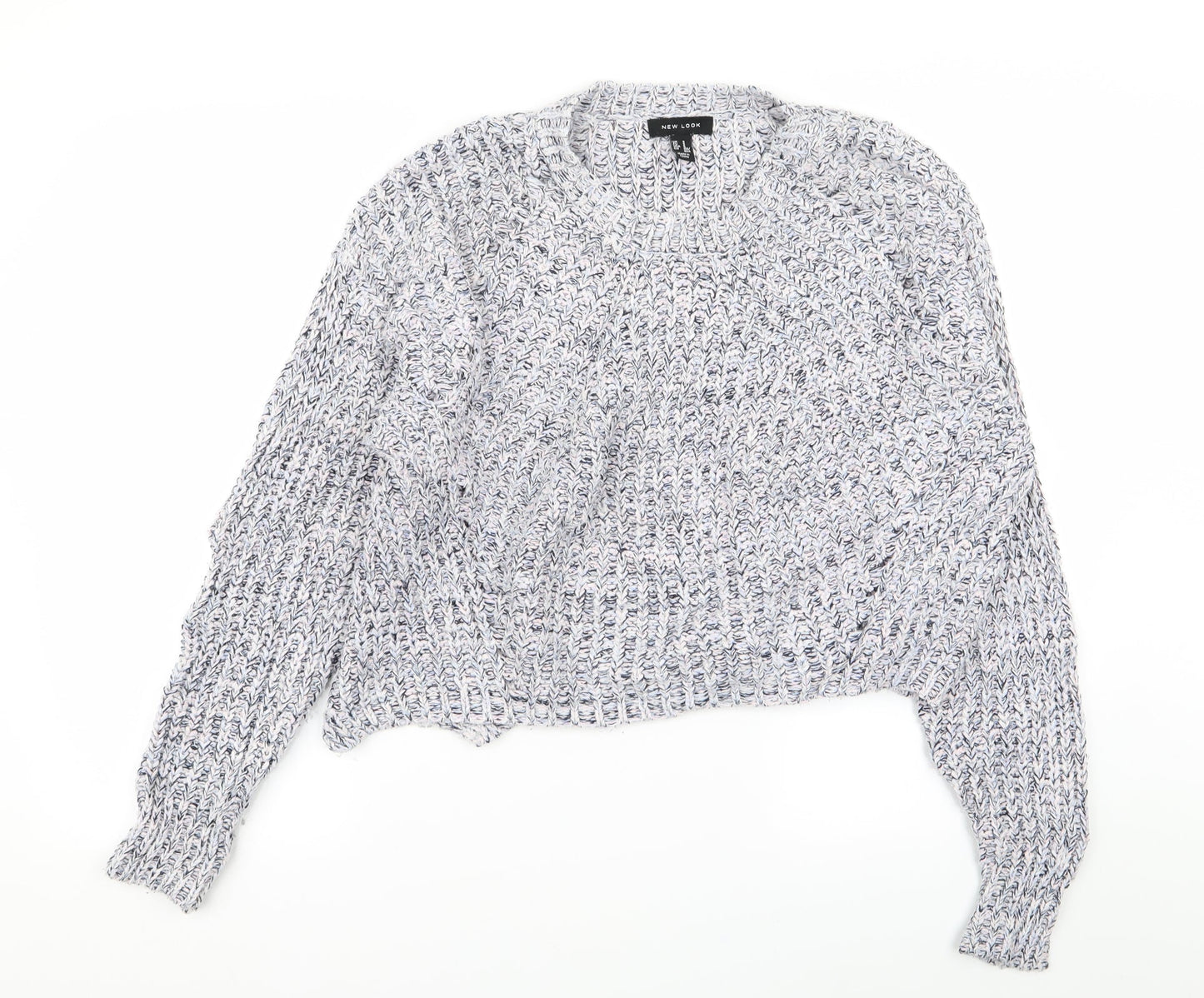 New Look Womens Grey   Pullover Jumper Size S