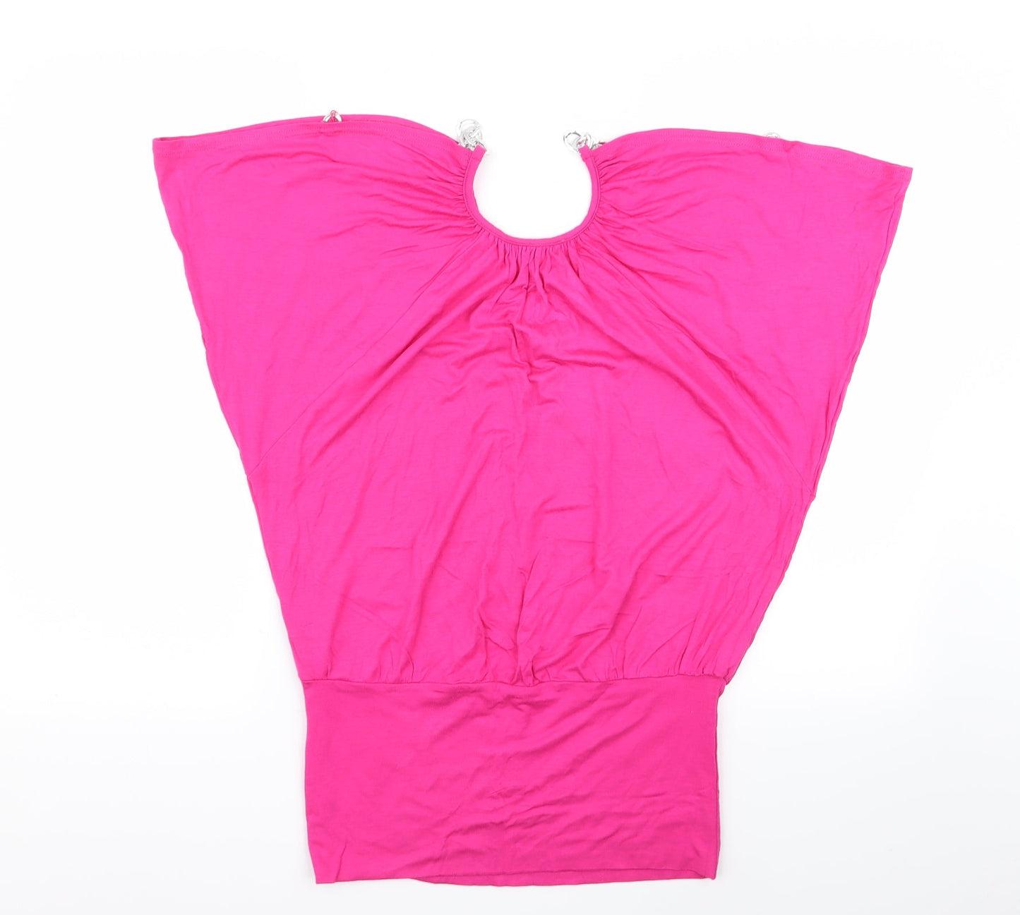 Select Womens Pink   Basic T-Shirt Size 10