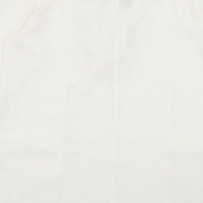 PRETTYLITTLETHING Womens White   A-Line  Size 10