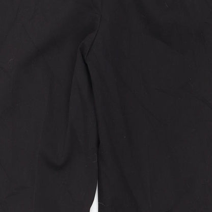Preworn Womens Black   Trousers  Size 8 L26 in