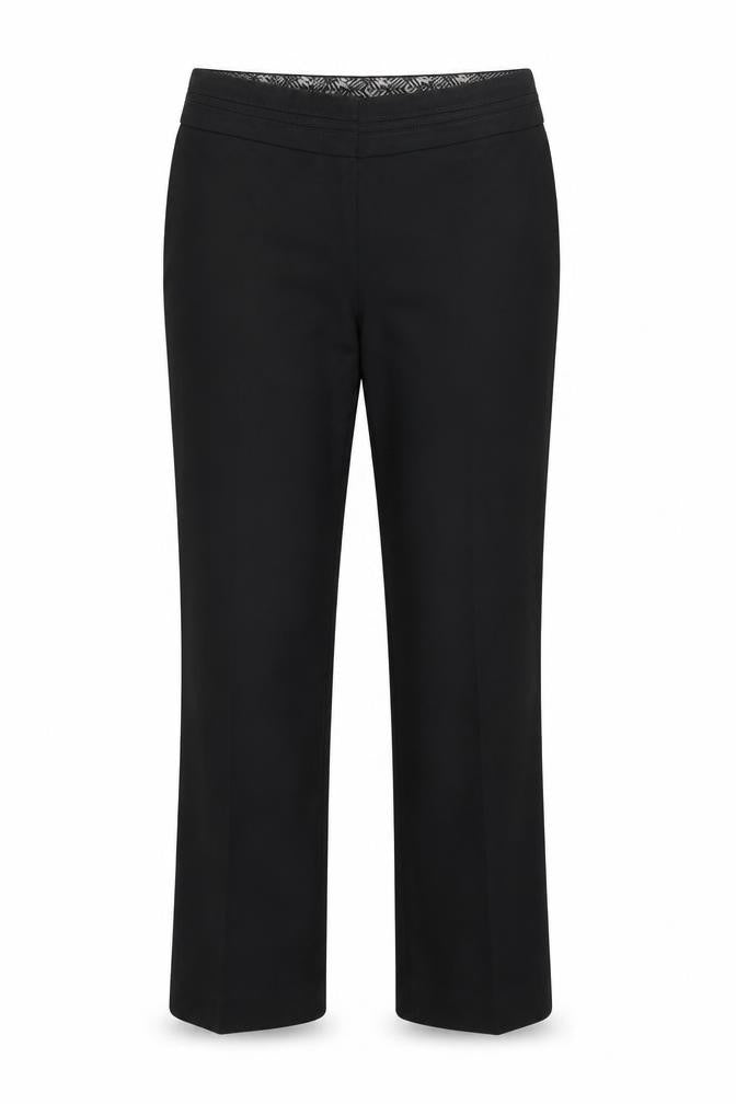 Preworn Womens Black   Trousers  Size 14 L30 in