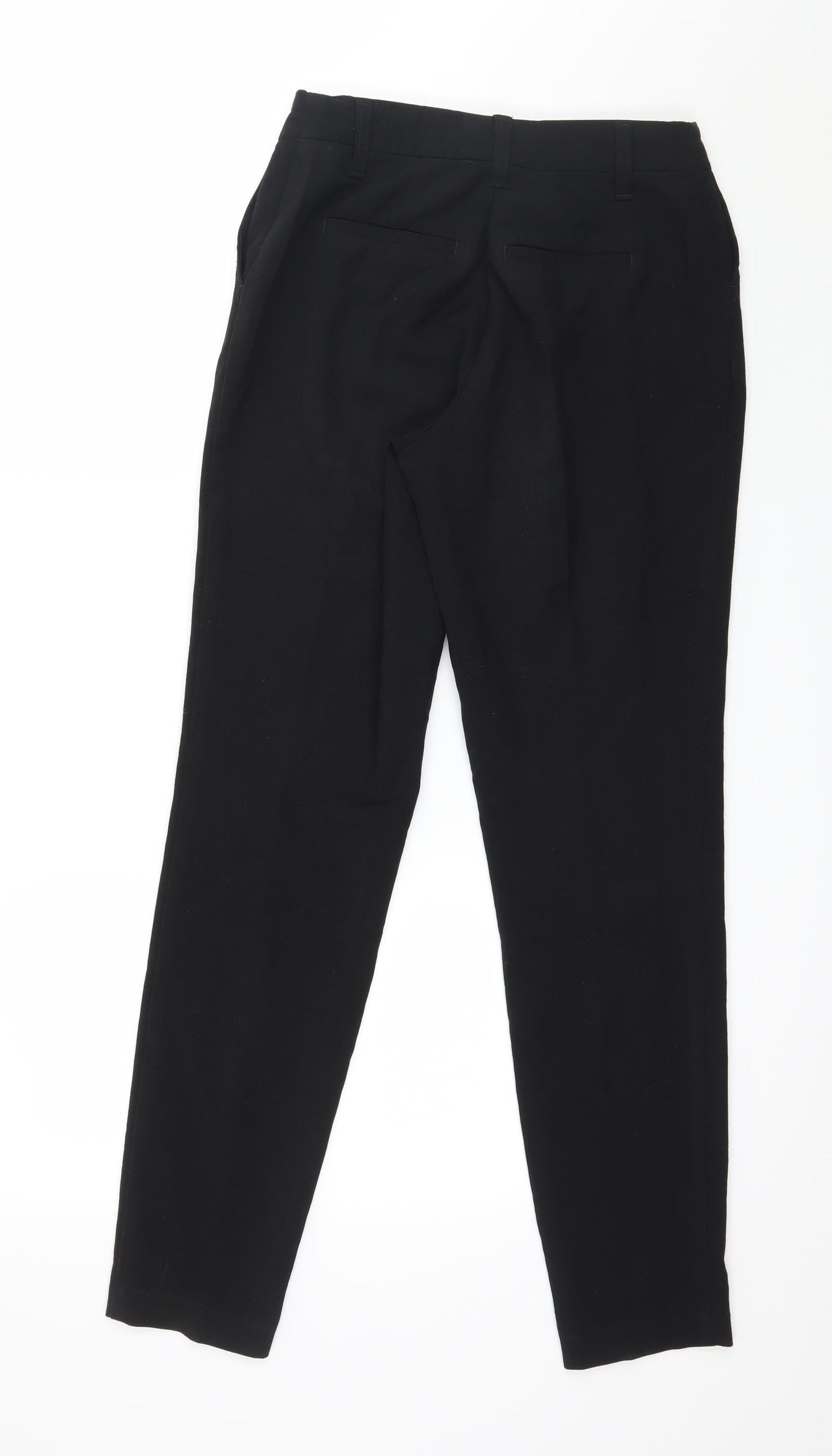 NEXT Womens Black   Trousers  Size 8 L28 in