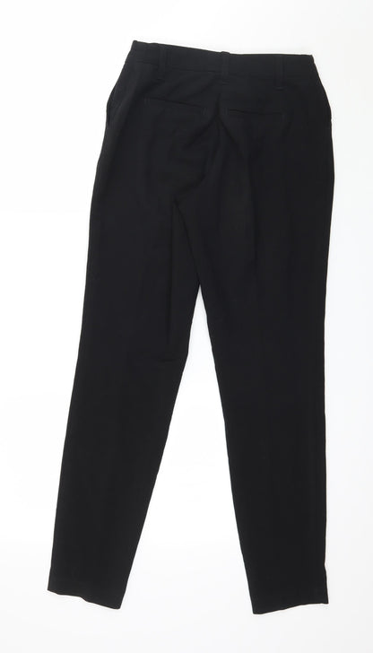 NEXT Womens Black   Trousers  Size 8 L28 in